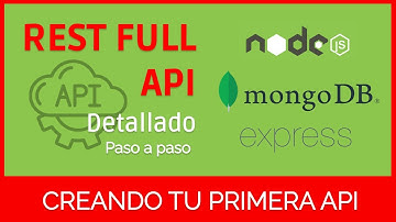 Crea tu primera API REST FULL con express y mongodb 😮 ¿Que es una api en node.js y como implementar?