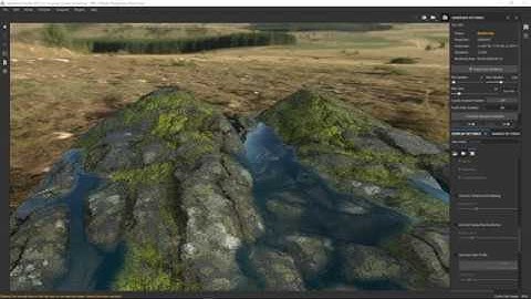 Substance Painter Height Blending + Realtime Tesselation!