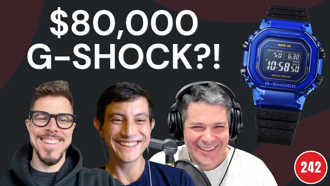 An $80,000 G-Shock, A Northflag Design Debate, And The Lost Navy SEAL Tudors | aBlogtoWatch Weekly - YouTube - aBlogtoWatch