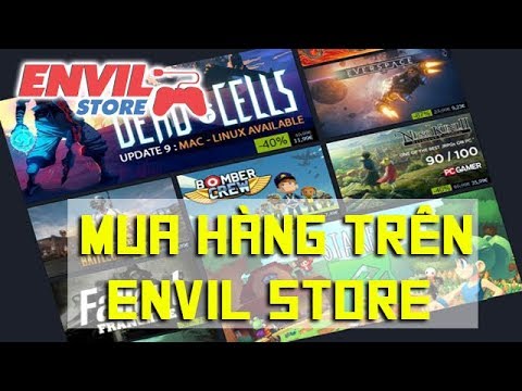 Hướng dẫn mua hàng trên Envil Store - YouTube