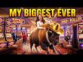 SUPER RARE Gold Buffalo Landed and I Won My Biggest Win EVER on this Game!