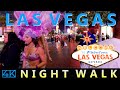 Las Vegas 4K Night Walk (2022)