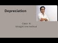 Depreciation class 11th