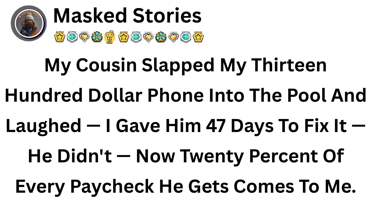 He Laughed When My Phone Hit The Pool — He Stopped Laughing In Court