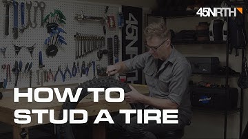 45NRTH Tire Tech Education - Tire Stud Installation