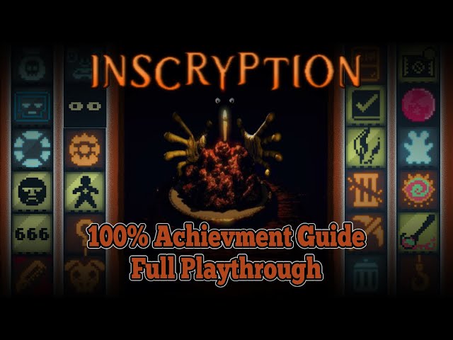 100% Inscryption on Steam and PlayStation ! One of the best games