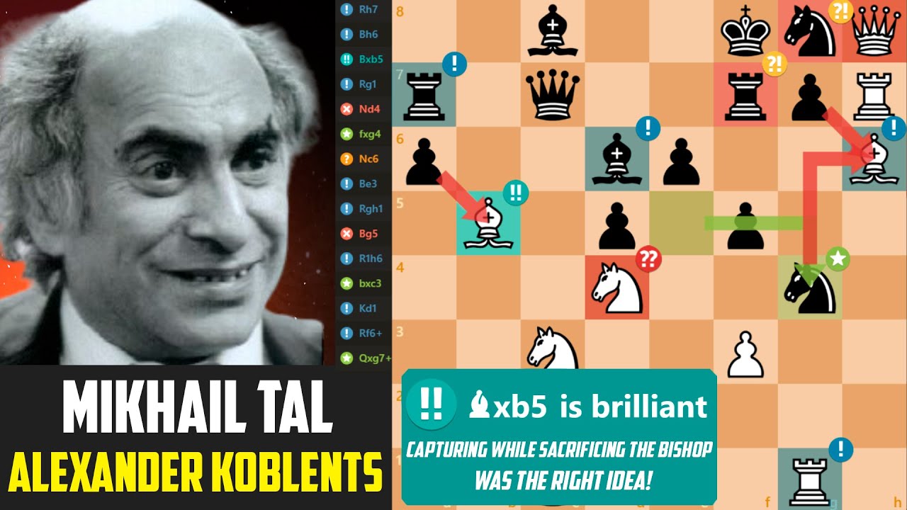 Mikhail Tal vs Alexander Koblents (1957) Mikhail's Navy