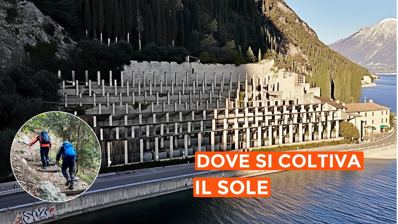 IL SENTIERO DEI LIMONI a Tignale | Cascate di Aer e Santuario di Monte Castello