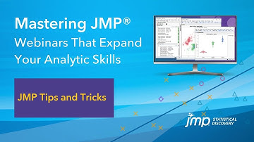 (Mastering JMP) JMP Tips and Tricks