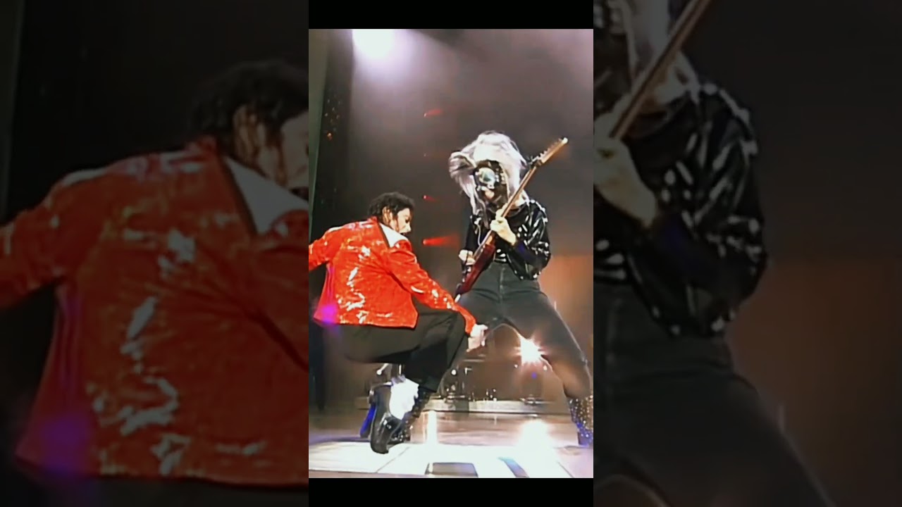 Michael Jackson - Beat it (Jennifer Batten Guitar Solo) #shorts