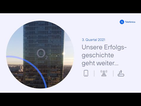 Telefónica Deutschland / o2: Highlights im 3. Quartal 2021