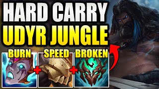 HOW TO PLAY UDYR JUNGLE &amp; HARD CARRY YOUR SOLO Q GAMES!