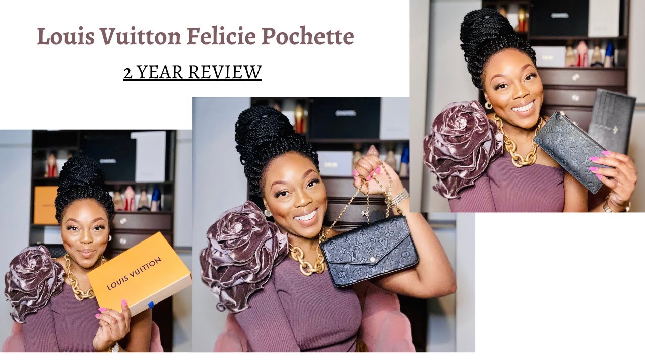 Why I bought the Louis Vuitton Felicie Pochette Empreinte +What fits inside  & Mod Shots REVIEW 