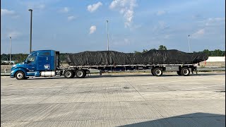 Shipper Loads A 53ft Load On A 48ft Trailer! One Pick 4 Drops