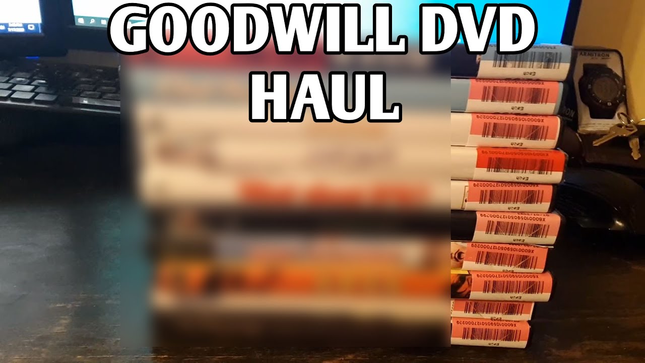Goodwill DVD Haul 71723 YouTube