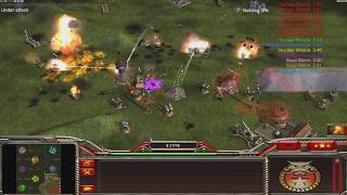 China - Command & Conquer Generals Zero Hour - 1 vs 7 HARD Gameplay