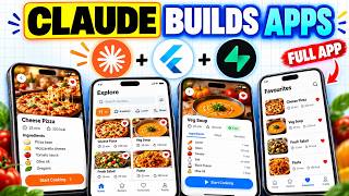 I Built a Full Recipe App with Claude AI 🤯 | Flutter + AdMob (Zero Coding)