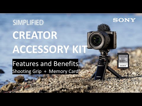 Sony LIVE | Simplified: Vlogging Made Easier With The ACC-VC1