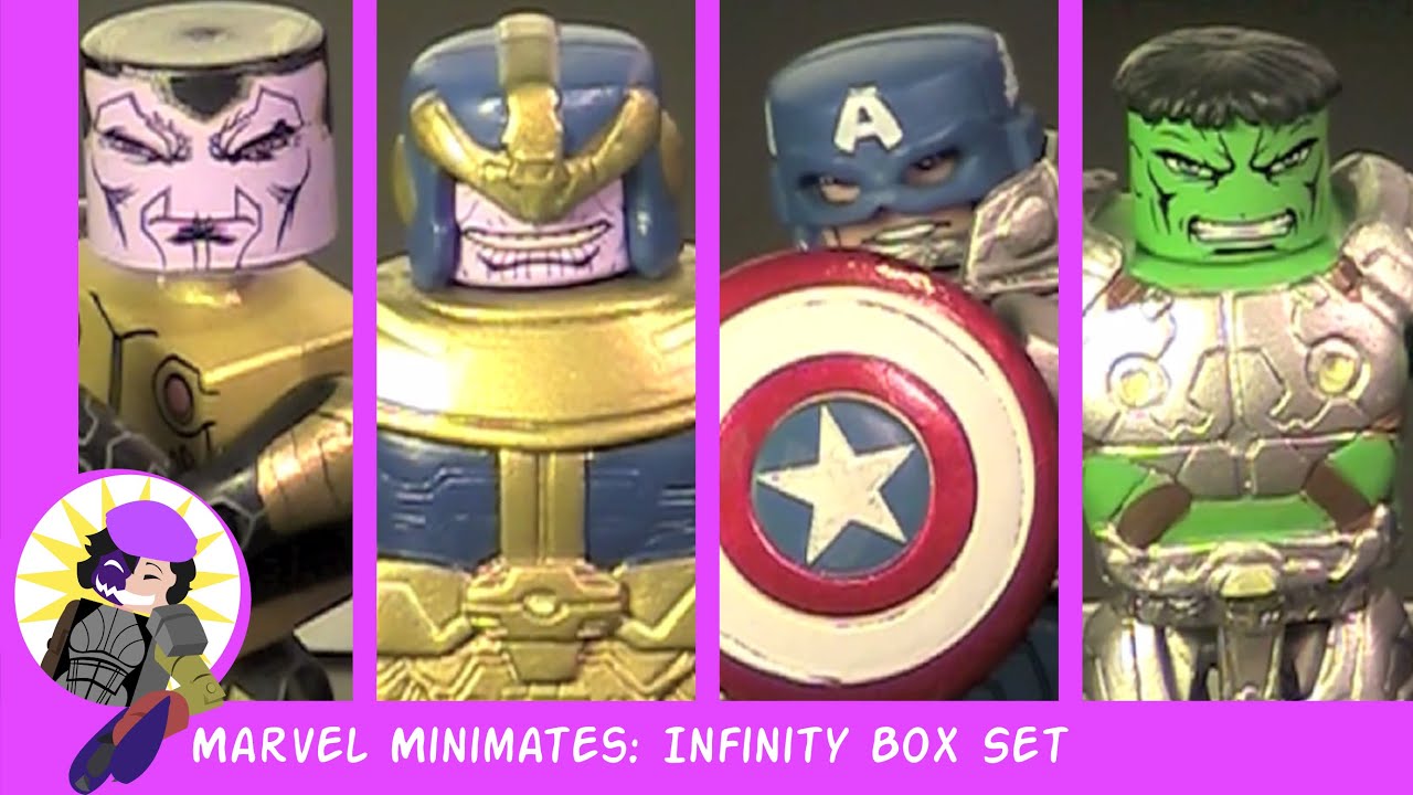 Minimates Marvel Infinity Box Set Review - YouTube