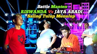 RISWANDA  BATTLE  HAJATAN Vs JAYA ABADI. Hajatan Horeg Srigonco Bantur Full Tulup²an