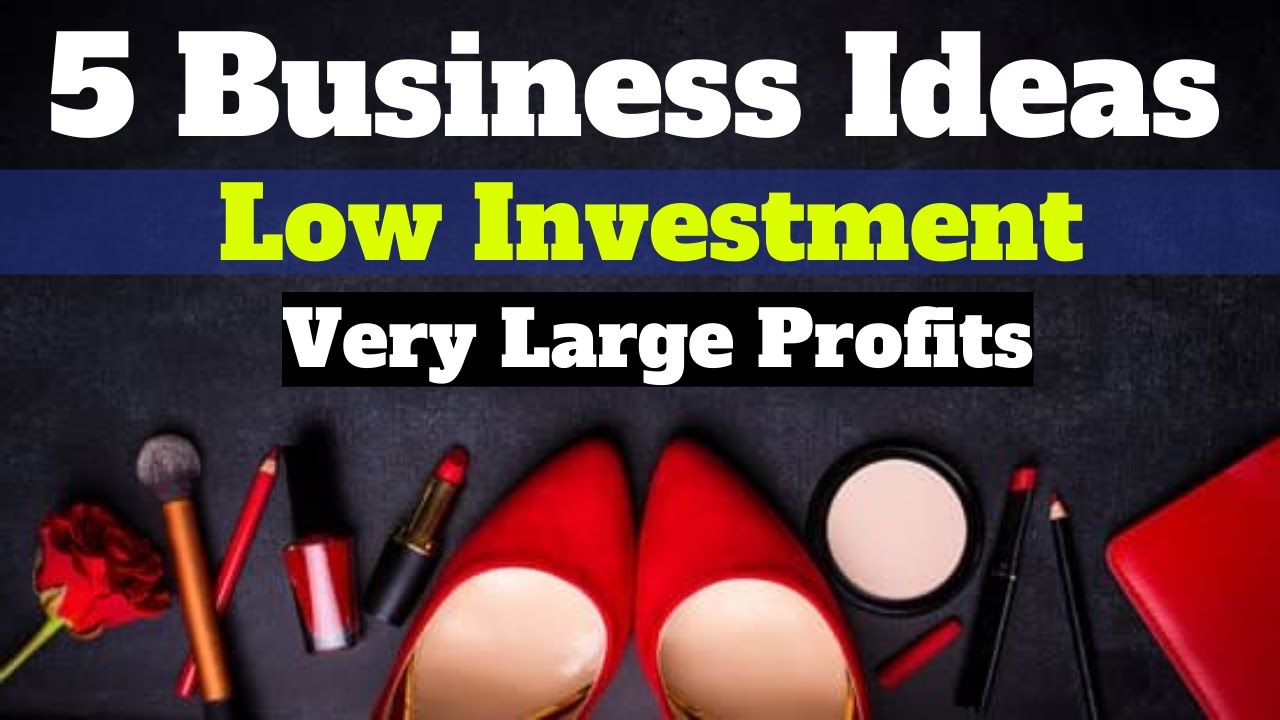 unique business ideas with less investment