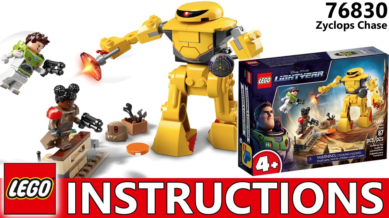 How to build | 76830 | Zyclops Chase | Disney and Pixar's