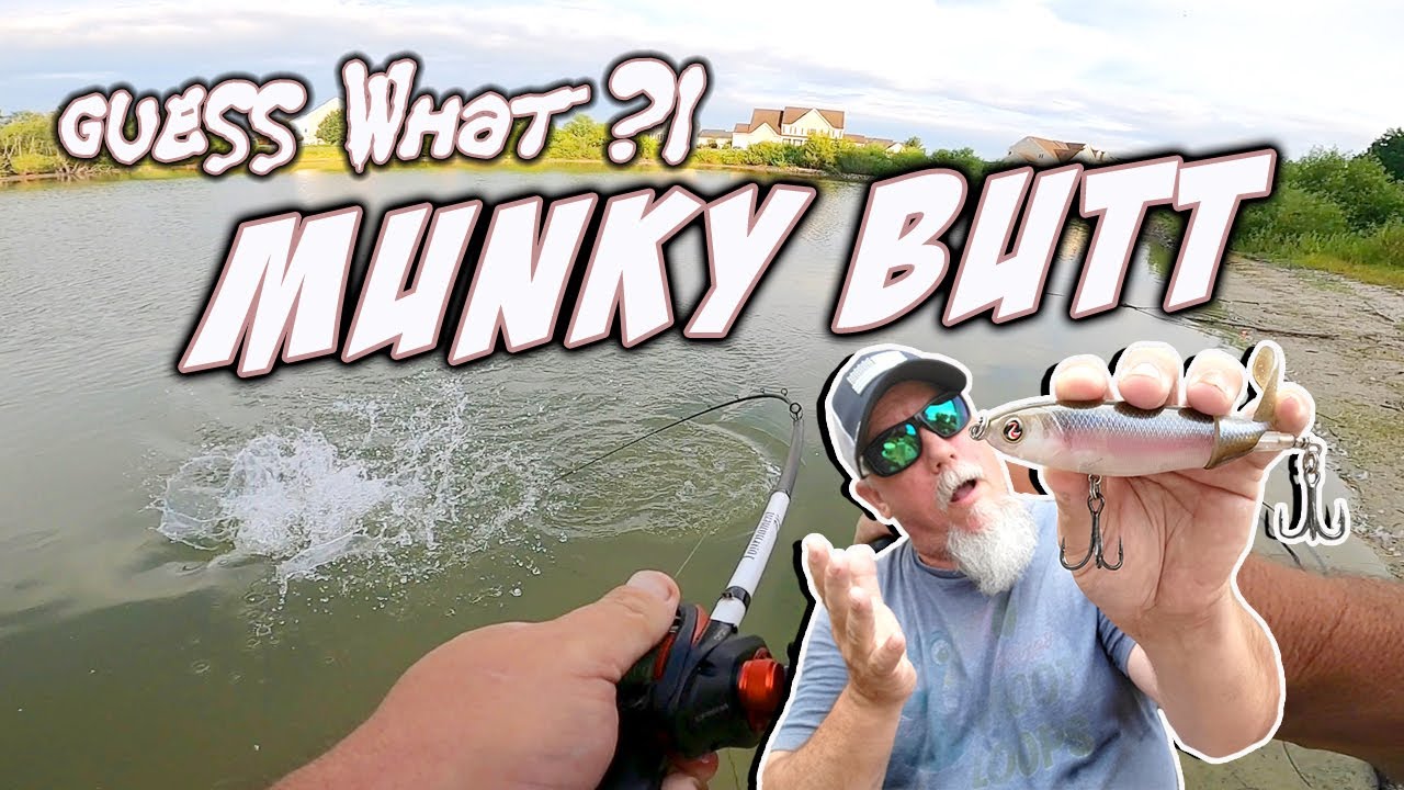 Fishing the Whopper Plopper 130 - Guess What ?! Munky Butt !! 