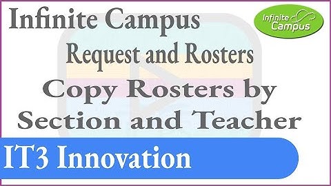 Request and Roster: Copy Roster by Section and Teacher