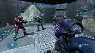 Halo Reach Custom Game Browser: Splatter Monkey Gameplay (No Commentary)