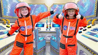 Katya and Dima want to be astronauts