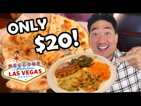 BEST Indian Buffet All You Can Eat in Las Vegas!