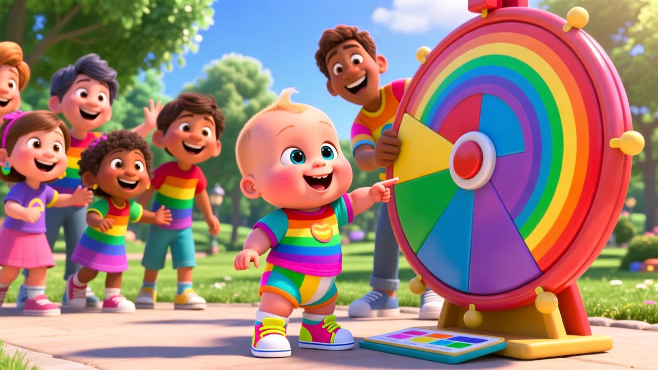 Playtime In Rainbow Park 🌈🎶 Fun Toddler Park Song | Nursery Rhyme for Kids