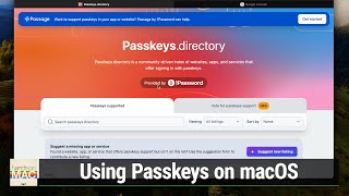 How To Use Passkeys on macOS Sonoma - Sign in Securely and Swiftly With Passkeys