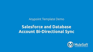Salesforce and Database Account Bi-Directional Sync