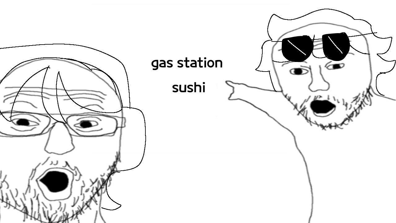 HYPE, FRUIT PUNCH, GAS STATION (fake everything)