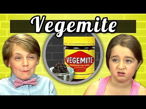 ДЕТИ против ЕДА #2 - VEGEMITE