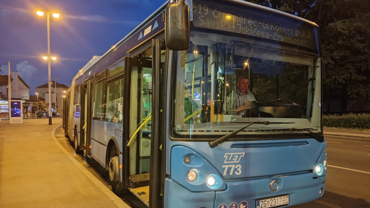 ZET ZAGREB | LINE 619: ČRNOMEREC-GL.KL.-T.B.J.J.-SAVSKA-JUKIĆEVA-ČRN.| IVECO IRISBUS CITELIS CNG 18M