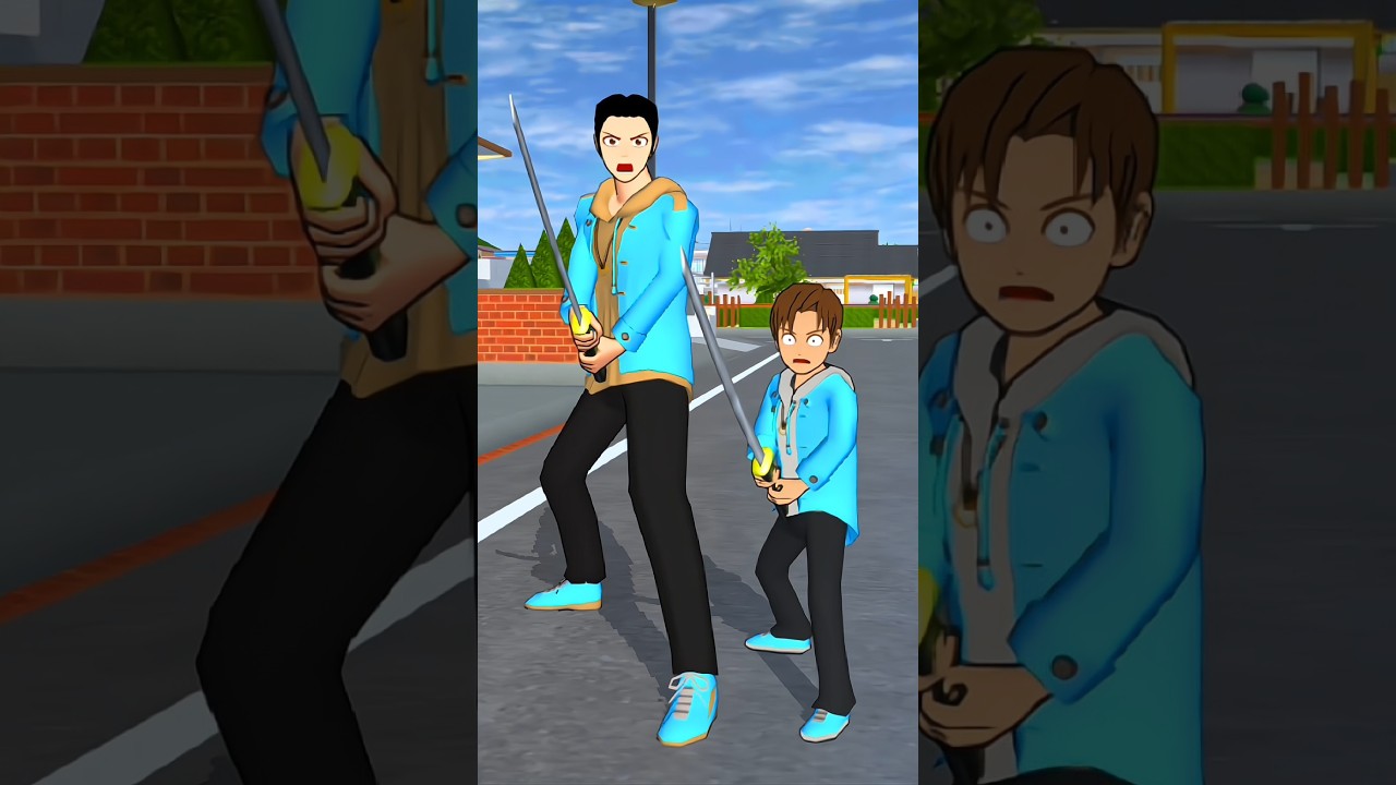 sakura school simulator😲🤣