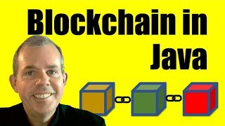 Program a Blockchain example with Java code example