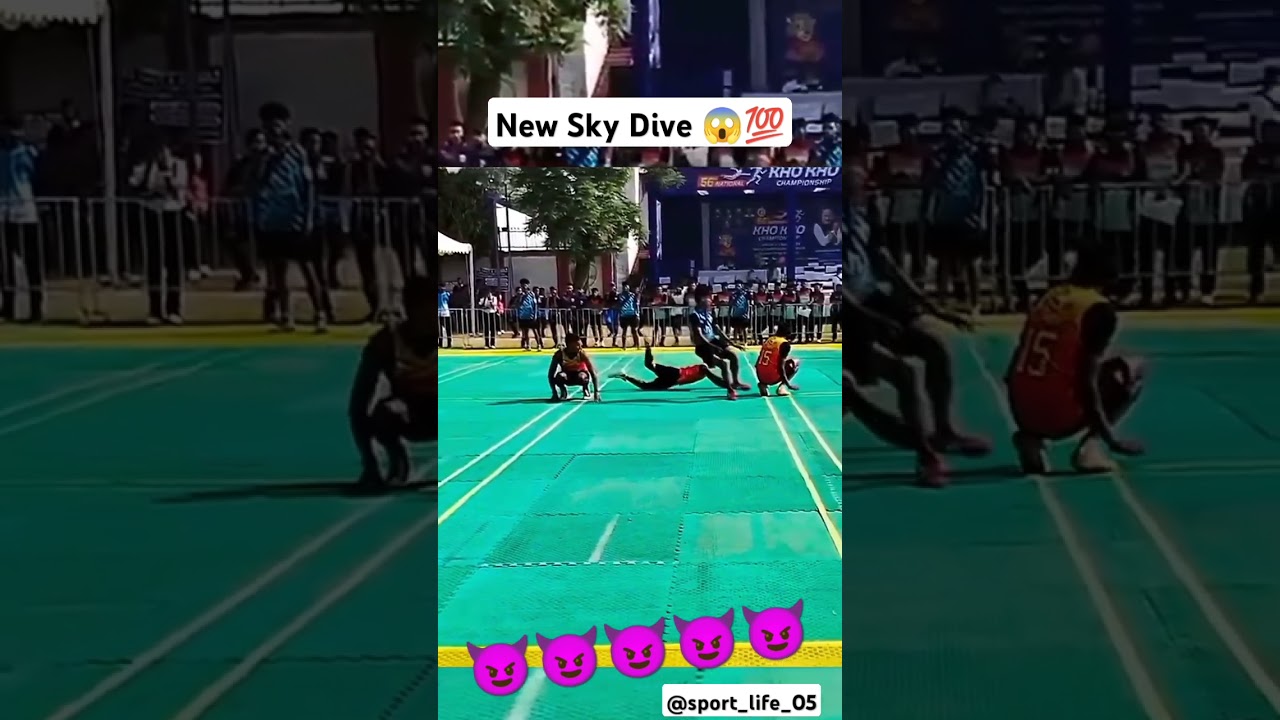 💥😡New Sky Dive 😱💯 Motivation KHO KHO SKILLS 😱🤯