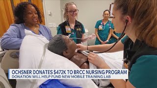 Ochsner gift to BRCC expands healthcare career access