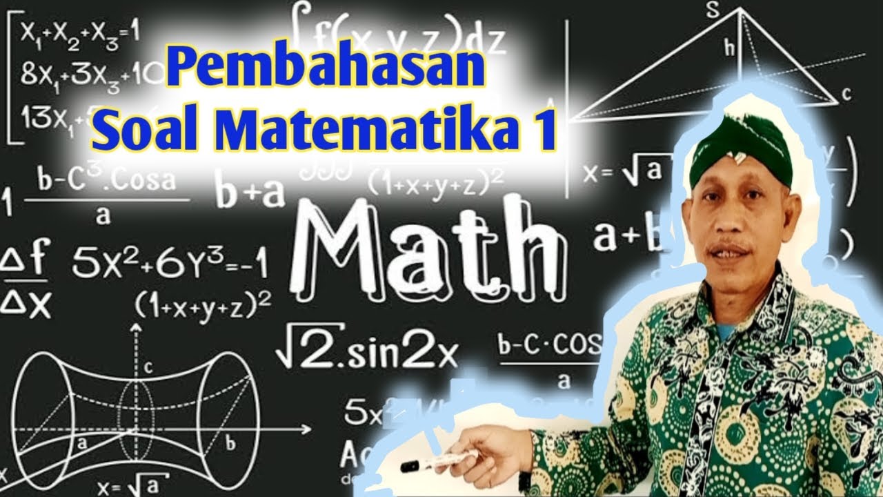 latihan menjawab soal matematika menggunakan python -... Pembahasan Soal Matematika Part.1#pkgtkjabar - YouTube