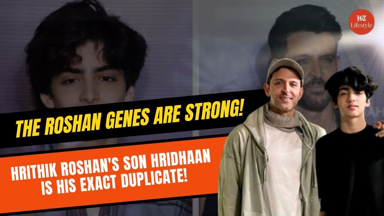 Rihdan Roshan Hridhaan Roshan’s Uncanny Resemblance to Hrithik Roshan Leaves Fans ...