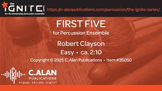First Five (Flex Percussion Ensemble) - Robert Clayson
