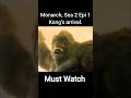 Kong's arrival | Monarch Legacy Of The Monsters, Season 2 | Kong | Godzilla | #monsterverse #shorts
