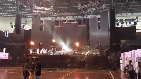 Test Wave Flamer with indoor nozzle