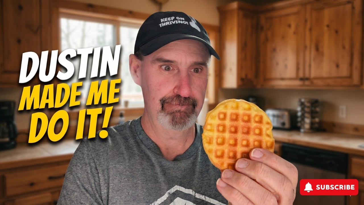 The Ultimate ZERO CARB Waffle Exists... and it only takes 3 ingredients A @KetoSimple  Recipe!