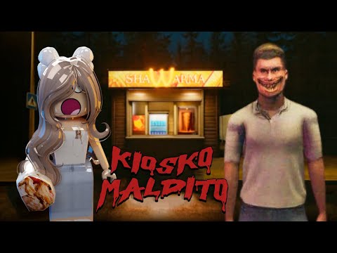 ¡ATENDIENDO en un KIOSKO de SHAWARMAS a las 3 AM! 😱😥Scary Shawarma Kiosk Roblox 🌯 -Mandy YT-