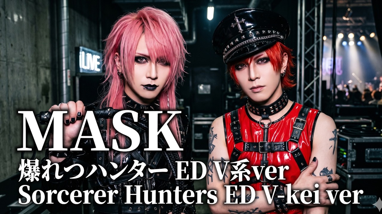 合わせ鏡の裏の仮面 MASK feat.未散 爆れつハンター】「MASK」をV系バンドがカバーしてみた/Sorcerer