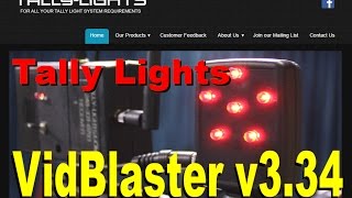 ScaleEngine CDN & Tally Lights in VidBlaster v3.34